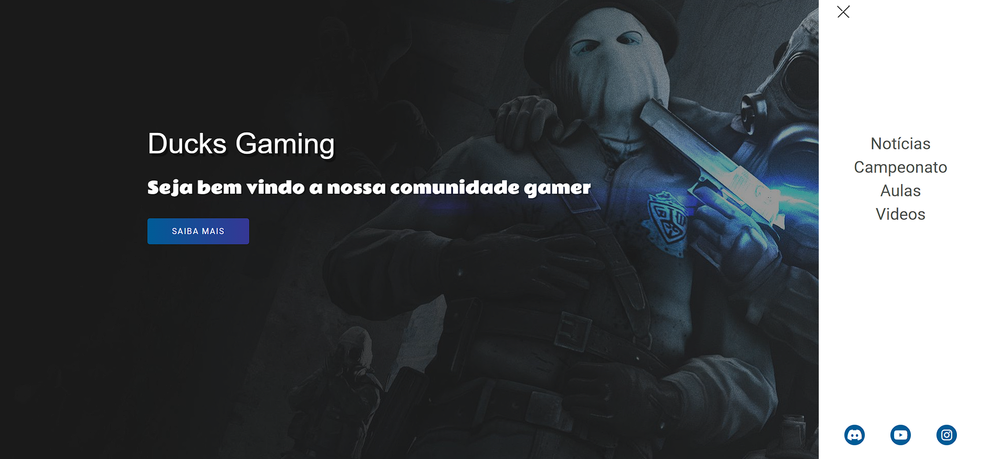 Imagem do projeto da ducks gaming